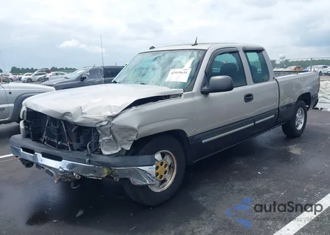 2004 Chevrolet Silverado 1500 Ls из США, поврежденный, VIN 1GCEC19T74Z287256